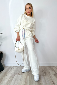 Spodnie dresowe IRELIA krem